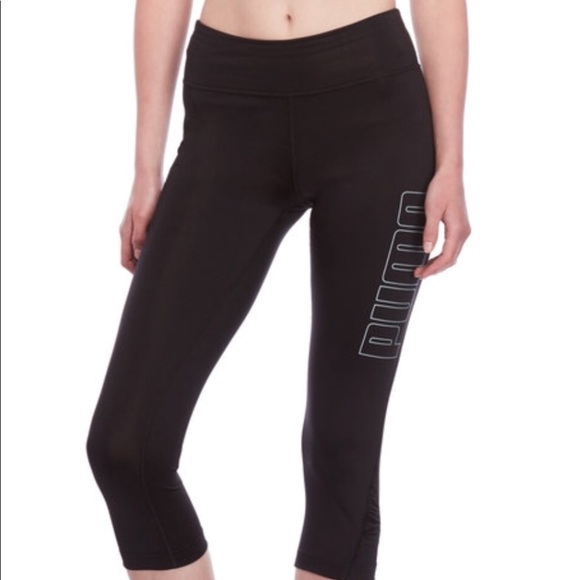 Puma Pants - 🎈Sale🎈Puma Black Ladies Inspired Capris.